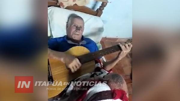 EL EMOTIVO REENCUENTRO DE UN ABUELO CON SU INSTRUMENTO PREFERIDO