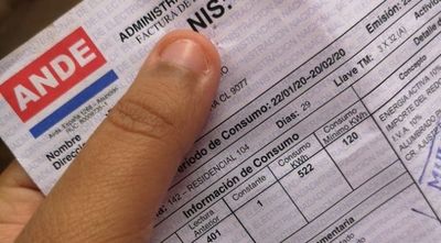 Ande anuncia cobro a los no exonerados por consumo en pandemia
