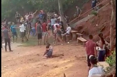 Crónica / Hacen farra y termina en moquete