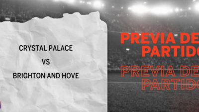 Por la Fecha 5 se enfrentarán Crystal Palace y Brighton and Hove