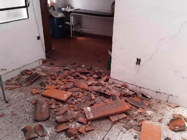 Puesto de salud se cae a pedazos en Puerto Guaraní