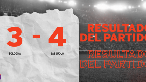De visitante Sassuolo goleó a Bologna con un contundente 4 a 3