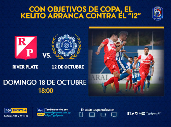 River Plate y 12 de Octubre hacen su debut en el Clausura