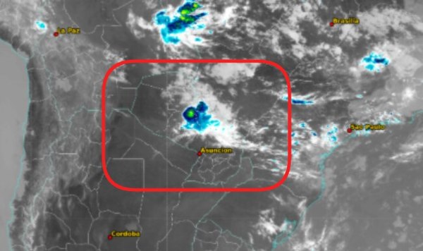 Persiste alerta de tormentas para el norte de la región Oriental y parte del Chaco - Nacionales - ABC Color