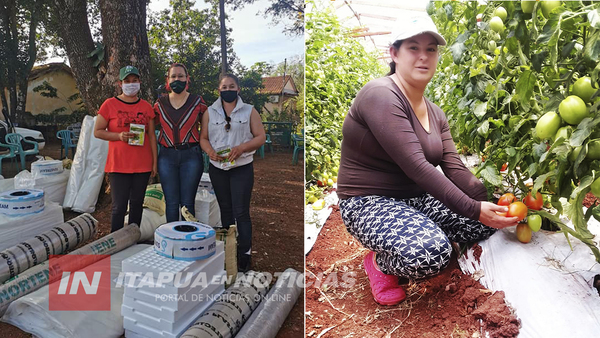 BUSCAN FORTALECER A LAS MUJERES RURALES EN LA PRODUCCIÓN DE ALIMENTOS