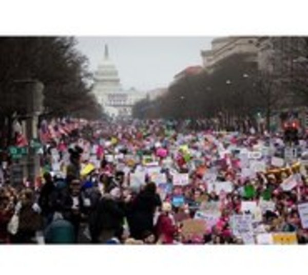 Marcha de mujeres busca poner fin a la presidencia de Trump - Paraguay.com