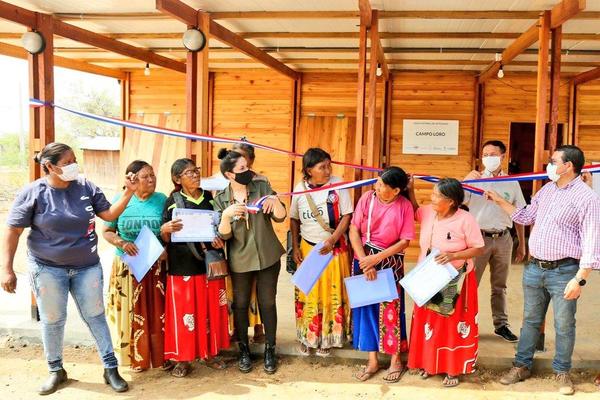 Inauguraron la “Casa Cultural para Mujeres Ayoreas”, en Boquerón - El Trueno