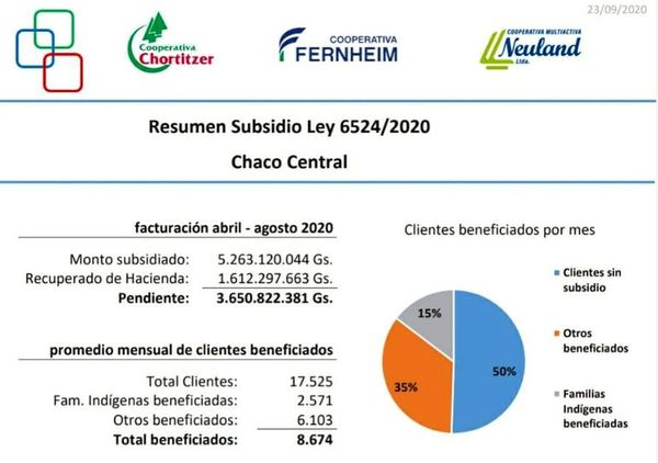 Molestia por indefinición del subsidio de la electricidad a consumidores chaqueños - Nacionales - ABC Color