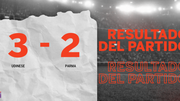 A puro gol, Udinese se quedó con la victoria frente a Parma por 3 a 2