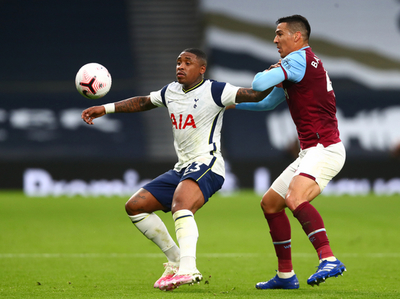 Balbuena convierte en el gran empate de West Ham ante Tottenham