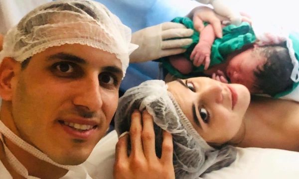 ¡“Gatito” Fernández celebra el nacimiento de su hija Rafaella!