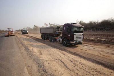 Subtramo de la Ruta Bioceánica en Loma Plata lleva adelanto de dos meses
