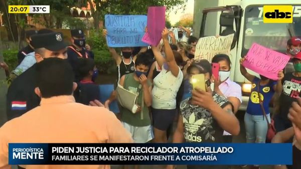 Piden justicia para reciclador atropellado - Periodísticamente - ABC Color