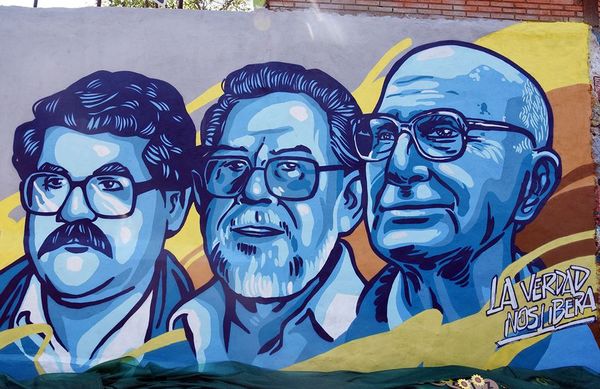 Mural por los 92 años de pa’i Oliva - Nacionales - ABC Color