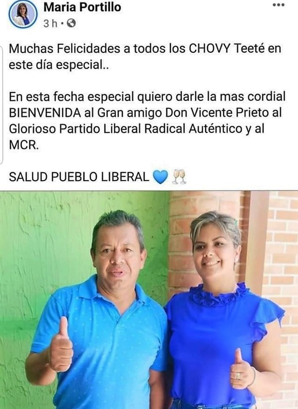 Que hay DETRÁS de la afiliación del padre de Prieto al PLRA