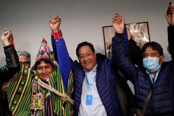Sin resultados oficiales, los datos a boca de urna le dan un amplio triunfo al candidato de Evo Morales