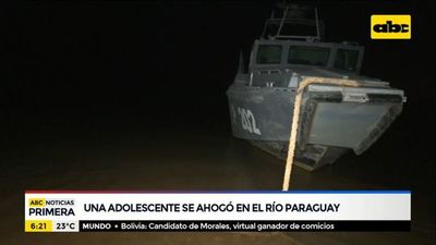 Una adolescente se ahogó en el río Paraguay - ABC Noticias - ABC Color