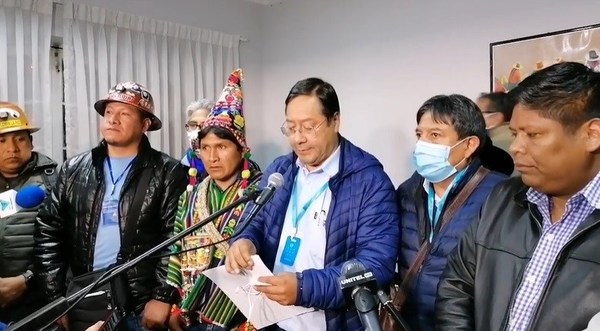 Luis Arce: "Hemos recuperado la democracia" - ADN Paraguayo