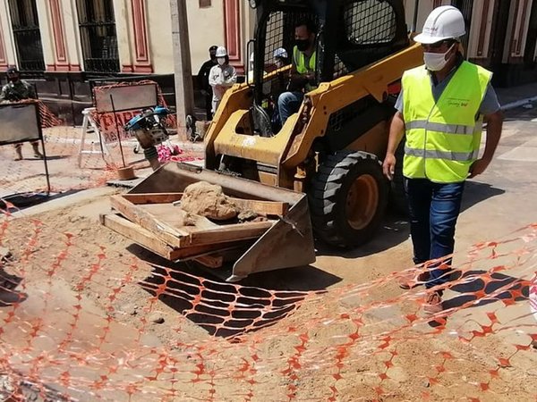 MOPC realiza trabajos de mejoramiento del alcantarillado sanitario en Asunción