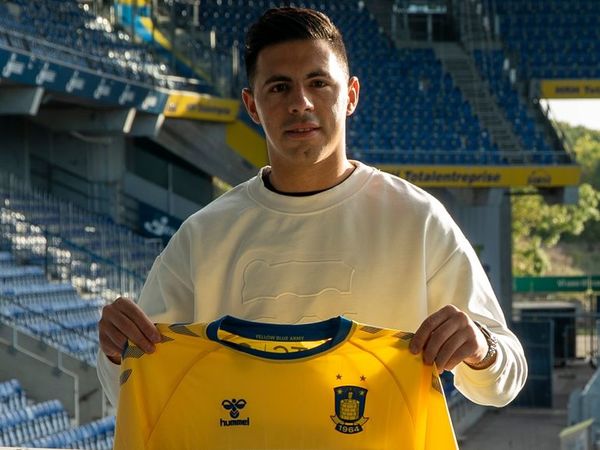 Blas Riveros fue presentado oficialmente en el Brondby - Fútbol - ABC Color