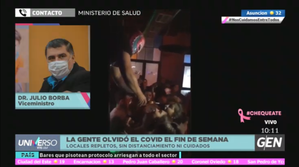 HOY / Preocupación por comportamiento ciudadano durante el fin de semana, especialmente en bares