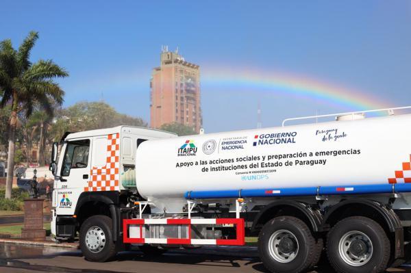 SEN recibe 5 camiones hidrantes que fortalecerán su capacidad de respuesta ante situaciones de emergencia - El Trueno