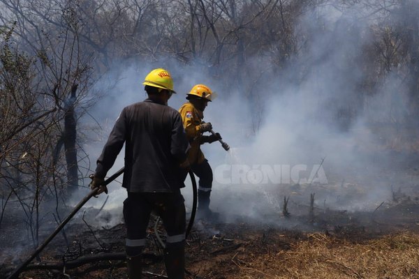 Crónica / (VIDEO) Feroz incendio en pastizal de Ypané