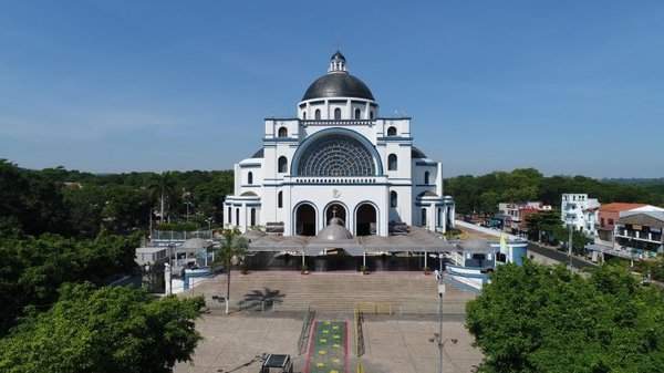Hasta ahora, Novenario y Misa Central de Caacupé serán sin presencia de feligreses
