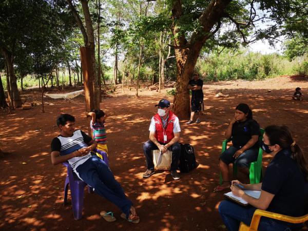Nueva Toledo: El MINNA protegió a niñas del pueblo Mbya Guaraní del departamento de Caaguazú