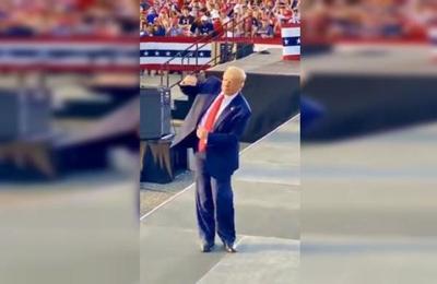 El video de Donald Trump bailando que es viral en las redes sociales - C9N