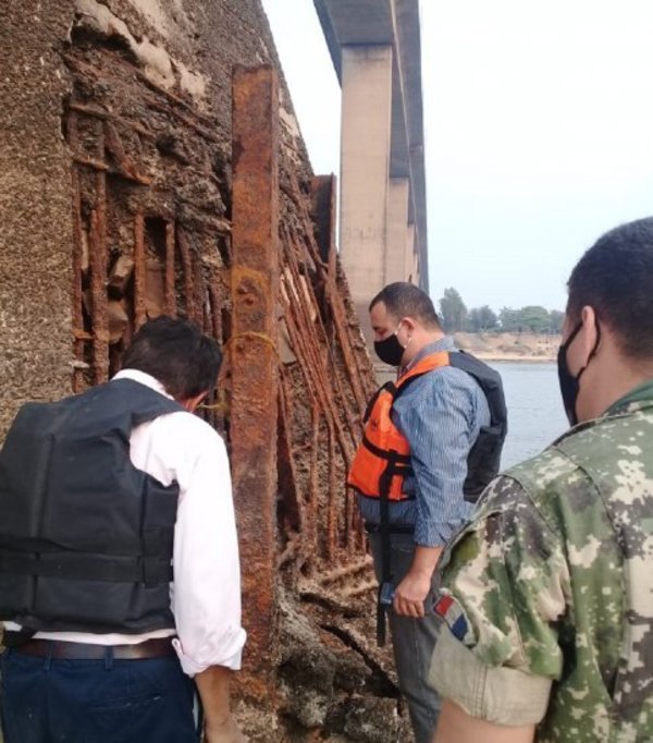 Repararán estructura del Puente Remanso aprovechando bajante del río
