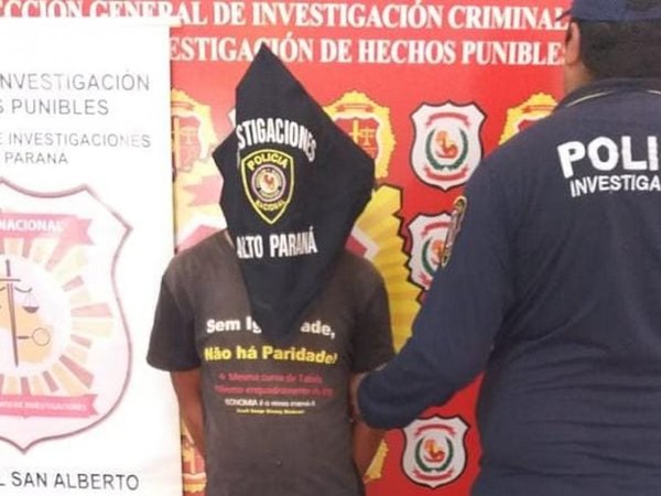 Capturan en Canindeyú a sospechoso del crimen de un septuagenario