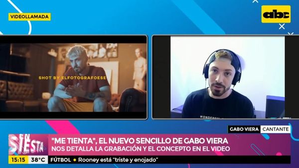 “Me tienta”, el nuevo sencillo de Gabo Viera - Ensiestados - ABC Color