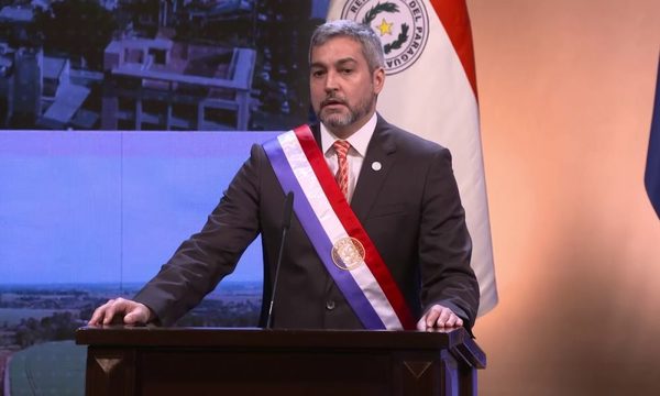 Mario Abdo felicita a nuevo presidente boliviano