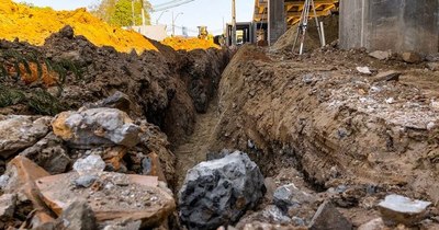 La Nación / Reinician obras de desagüe pluvial sobre Primer Presidente