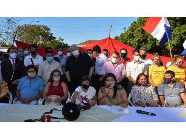 Encarnación se moviliza por la reapertura de la frontera