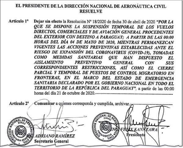 Adelantan que disminuirá la frecuencia de los vuelos - Nacionales - ABC Color