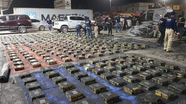 Incautan cerca de 2.500 kg de cocaína que tenía como destino Israel