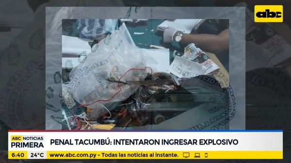 Intentaron ingresar dinamita al penal de Tacumbú - ABC Noticias - ABC Color