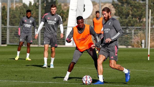 Sergio Ramos está en duda para el estreno del Real Madrid - Fútbol - ABC Color