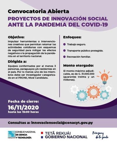 Convocan a presentar proyectos de innovación social - Ciencia - ABC Color