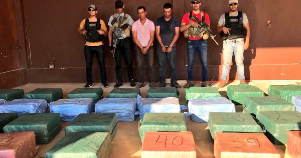La Nación / Mayores incautaciones de cocaína fueron superadas por histórica carga de Villeta