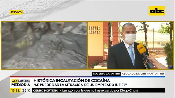“Turrini debe dar nombres”, según su abogado - ABC Noticias - ABC Color