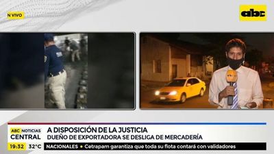 Con acuerdo, dueño de exportadora se desliga de mercadería  - ABC Noticias - ABC Color