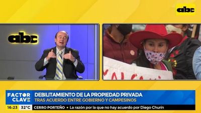 Debilitamiento de la propiedad privada - Factor Clave - ABC Color