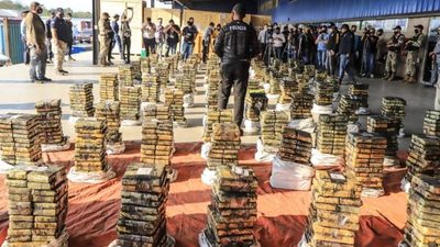Objetivo es dar con responsables de la millonaria carga de cocaína