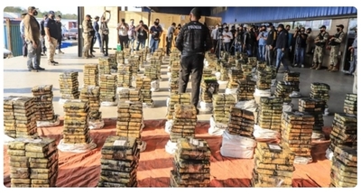 Abdo destaca operativo en Villeta y dice que es un «gran golpe al narcotráfico»