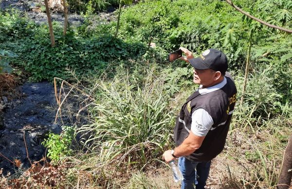 Constatan el vertido de cloaca al arroyo Damián - Nacionales - ABC Color