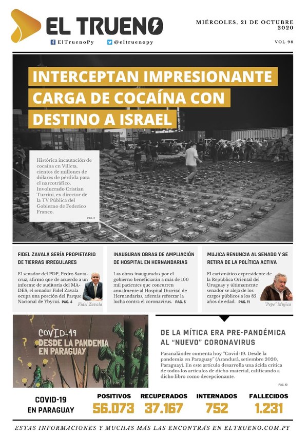 E-paper 21 de Octubre 2020 - El Trueno