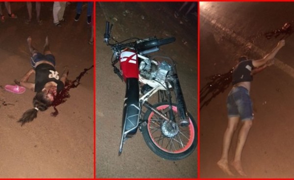 Joven motociclista muere tras ser embestido por un automóvil